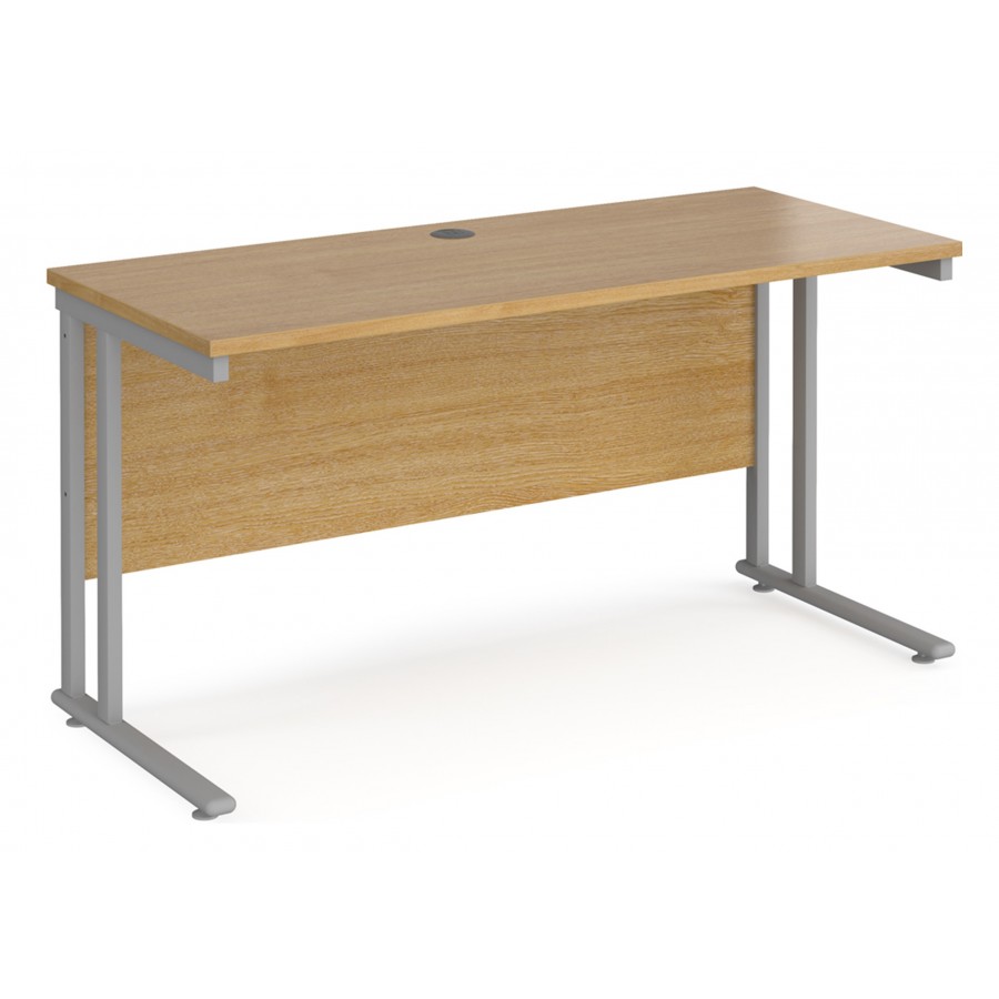 Maestro 600mm Deep Straight Office Desk